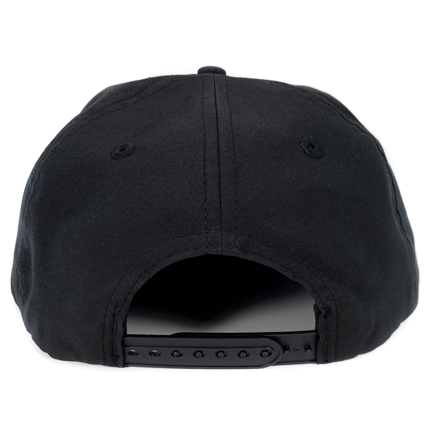 Southpaw Baseball Bat Patch Classic Rope Snapback Hat | Black